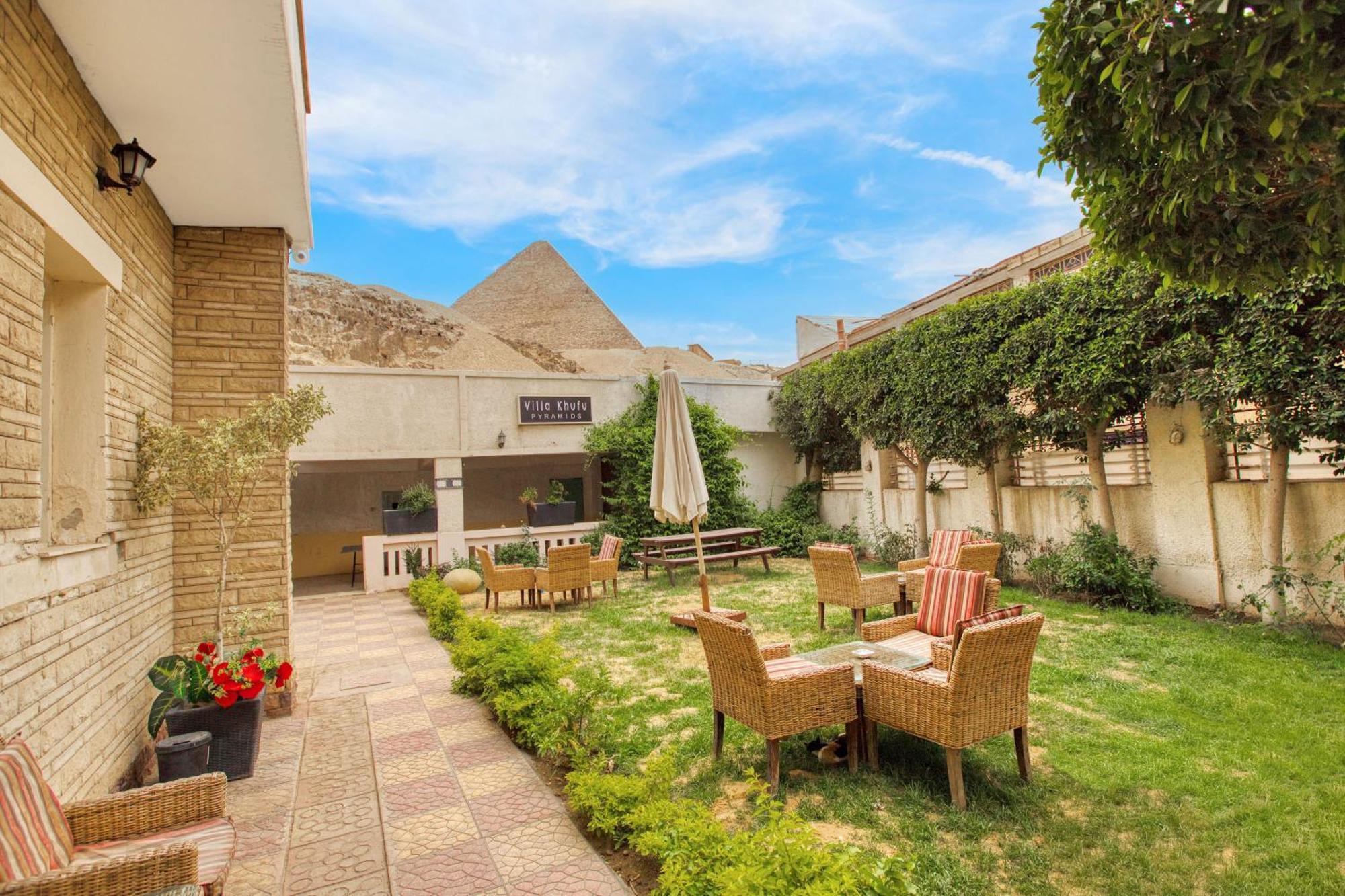 Villa Khufu Pyramids Hotel Kafrat al Jabal Экстерьер фото