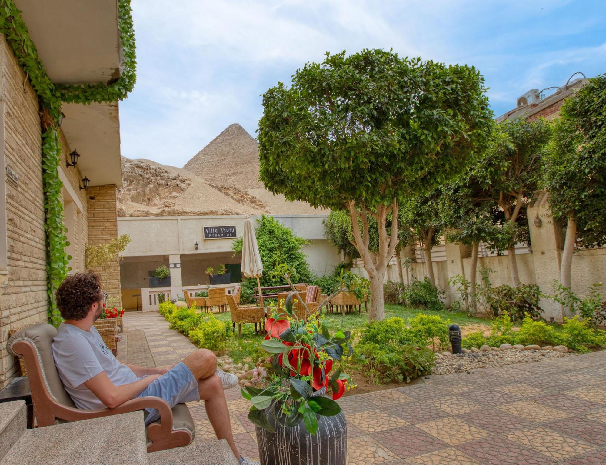 Villa Khufu Pyramids Hotel Kafrat al Jabal Экстерьер фото